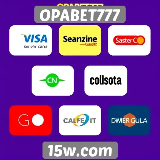 Métodos de pagamento do site OPABET777
